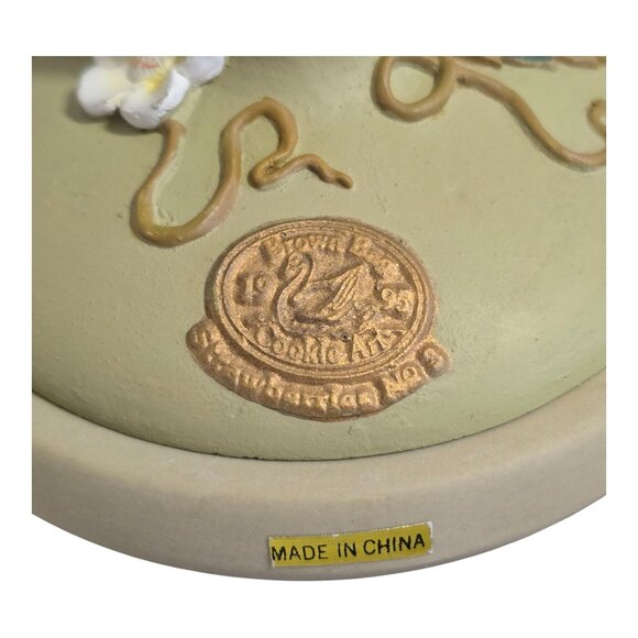 Vintage 1995 Brown Bag Cookie Art Clay Cookie Stamp #3 Strawberries - Picture 4 of 8